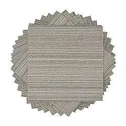 Koberec - Almeria Textilné dlaždice 24 ks. (šedé nepravidelné pruhy)