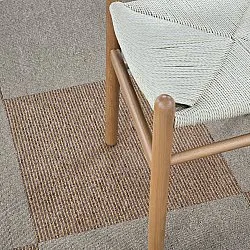 Koberec - Almeria Textilné dlaždice 24 ks (šedý)