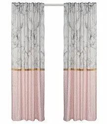 Záclona - Alissa (ružová/multi)