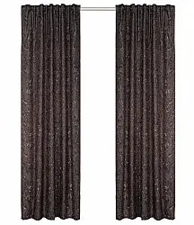 Záclona - Cleo (tmavošedá)