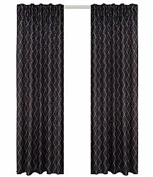 Záclona - Rory (čierna)