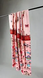 Záclona - Pink Friends (ružová)