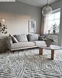 Koberec s dlhým vlasom - Monti (offwhite)