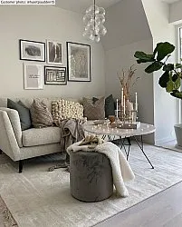 Koberec Wilton - Art Silk (svetlo šedá/bežová)