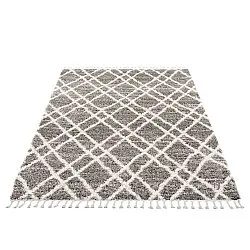 Koberce s dlhým vlasom - Cotopaxi (šedá)