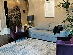 Koberec Wilton - Kebira (modrý)