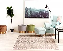 Vlnený koberec - Abria (antracitová)