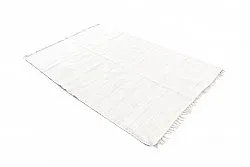 Koberec z kusov - Silje (biela)