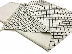 Trasmatta - Agadir (svart/vit)