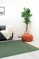 Vlnený koberec - Galway (zelený)