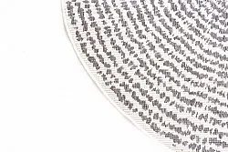 Kruhový koberec - Brussels Swirl (šedý)