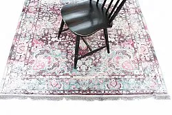 Kruhový koberec - Jedaida (ružový/multicolor)