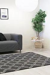 Koberec z vlny - Korinth (tmavo šedá)