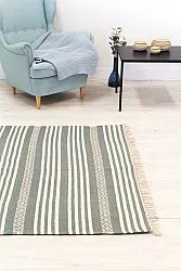 Koberec z kusov - Ystad (šedá)