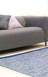 Koberec z kusov - Slite (modrý)