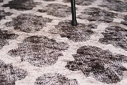 Kruhový koberec - Gabes (šedý)