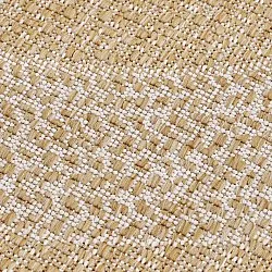 Rund matta - Indoor/Outdoor Angus (natur)