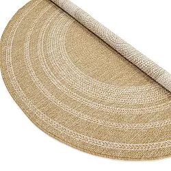 Rund matta - Indoor/Outdoor Angus (natur)