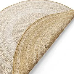 Rund matta - Indoor/Outdoor Angus (natur)