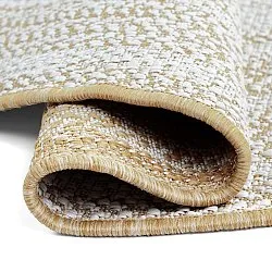 Rund matta - Indoor/Outdoor Angus (natur)