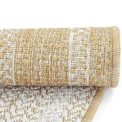 Rund matta - Indoor/Outdoor Angus (natur)