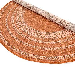 Rund matta - Indoor/Outdoor Angus (röd)