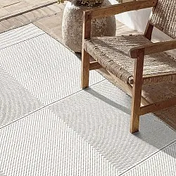 Inomhus- utomhusmatta - Ava (beige)