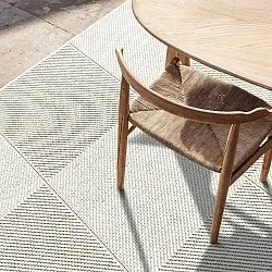 Inomhus- utomhusmatta - Ava (vit)