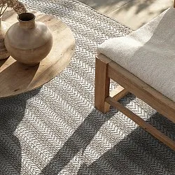 Oval matta - Indoor/outdoor Leander (beige)