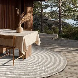 Oval matta - Indoor/outdoor Leander (beige)