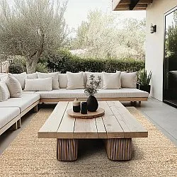 Koberec na interiér a exteriér - Milford Recycled PET (béžový)