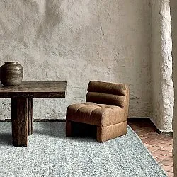 Koberec na interiér a exteriér - Milford Recycled PET (svetlo modrý)