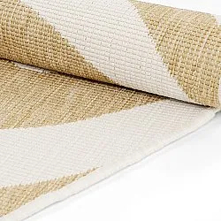 Inomhus- utomhusmatta - Remina (natur/vit)