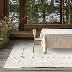 Inomhus- utomhusmatta - Rhea (vit)