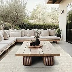 Shaggy Indoor/Outdoor - Richmond (krémový)