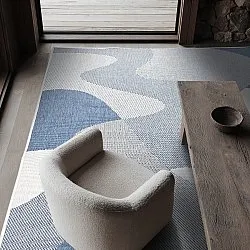 Inomhus- utomhusmatta - Somerville (blå)