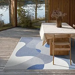 Inomhus- utomhusmatta - Somerville (blå)