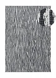 Inomhus- utomhusmatta - Vaura (svart/vit)