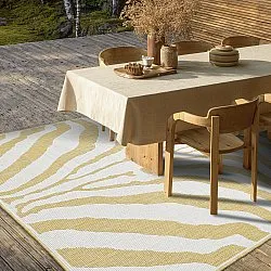 Inomhus- utomhusmatta - Winona (gul)