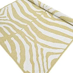 Inomhus- utomhusmatta - Winona (gul)