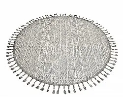 Kruhový koberec - Indoor/Outdoor Francisco (šedý)