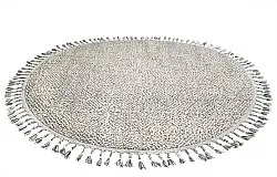 Kruhový koberec - Indoor/Outdoor Dakota (šedý)