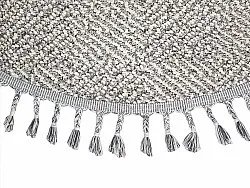 Kruhový koberec - Indoor/Outdoor Dakota (šedý)