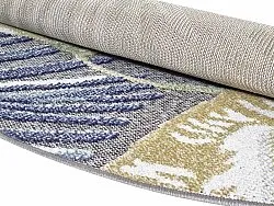 Kruhový koberec - Indoor/Outdoor Havana (tmavomodrá/multi)