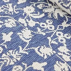 Okrúhly koberec - Brussels Ocean (modrá)