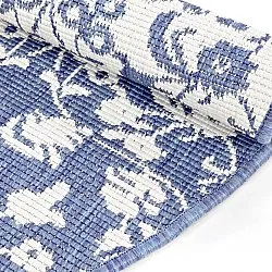 Okrúhly koberec - Brussels Ocean (modrá)