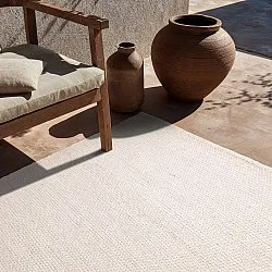 Koberec na vnútorné a vonkajšie použitie - Arco Wool Look (krém)