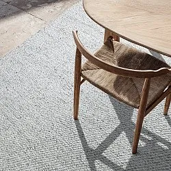 Koberec na vnútorné a vonkajšie použitie - Arco Wool Look (sivá/béžová)