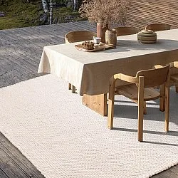 Koberec na vnútorné a vonkajšie použitie - Orta Wool Look (krém)
