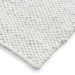 Koberec na vnútorné a vonkajšie použitie - Orta Wool Look (svetlosivá)